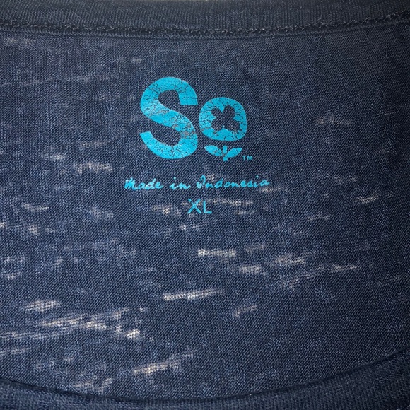 Blue Crop Top - Picture 3 of 4